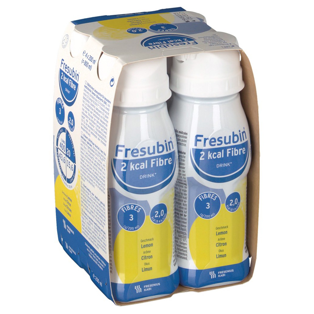 FRESUBIN 2 kcal Fibre DRINK Lemon Trinkflasche