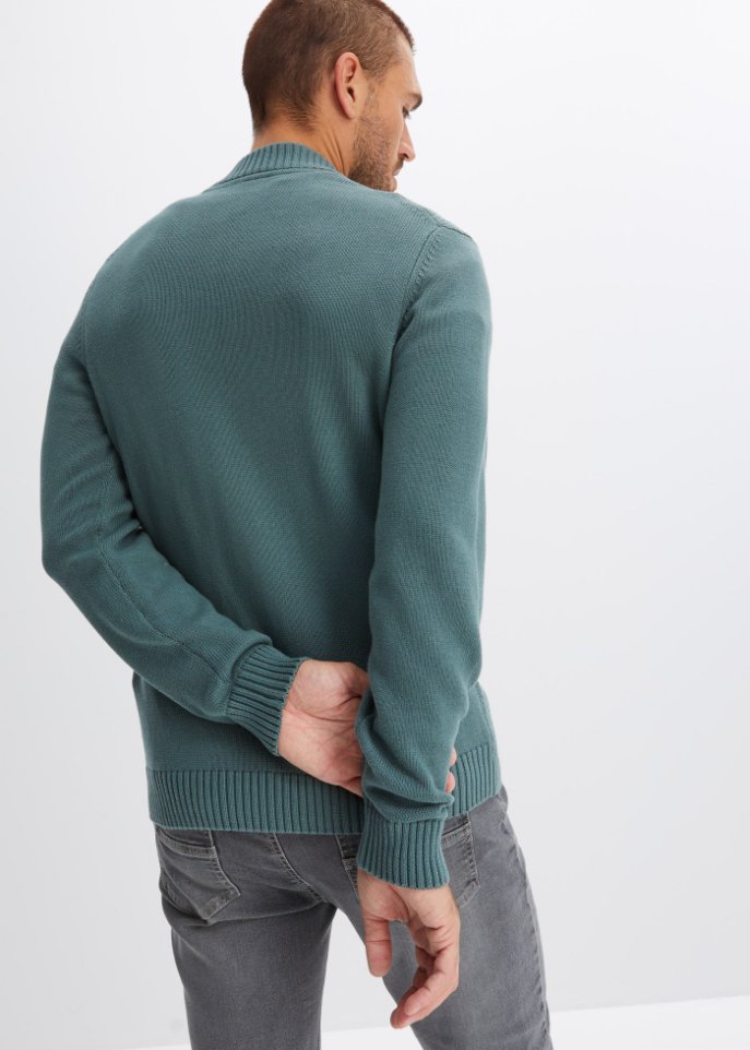Strickjacke mit Komfortschnitt