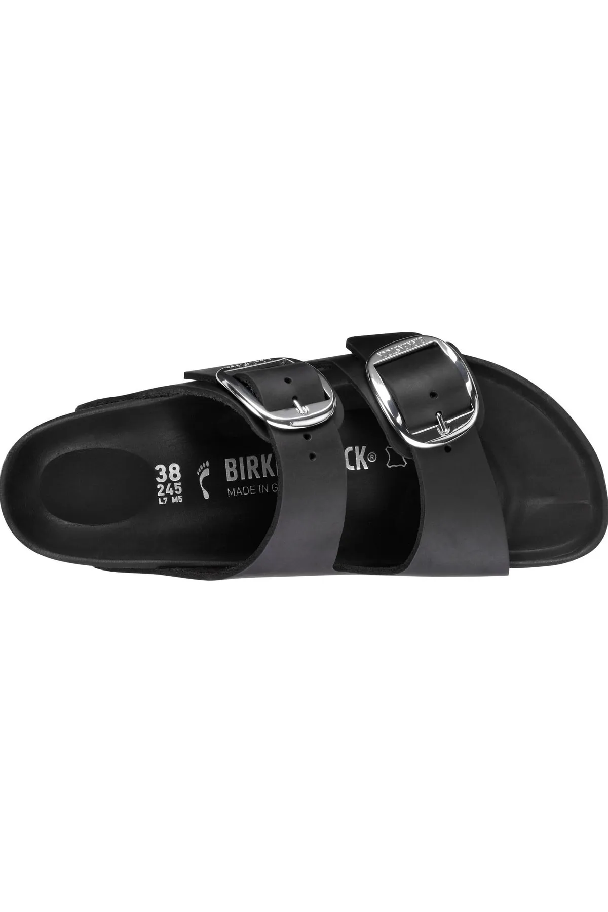 Birkenstock  Sandalette - Schwarz - Flacher Absatz