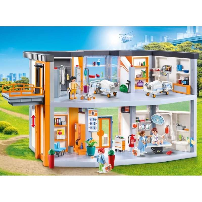 70190 Hôpital aménagé, Playmobil City Life