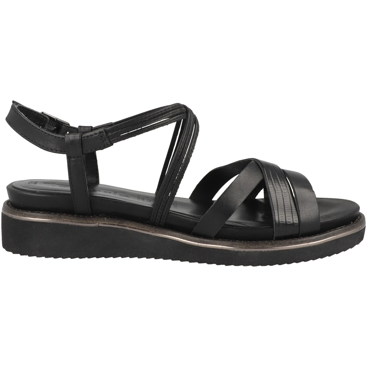 Tamaris 1-28277-28 Keilsandale schwarz