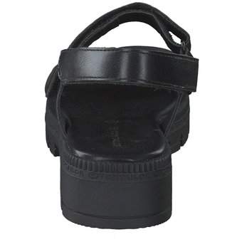 Tom Tailor Sandale in schwarz