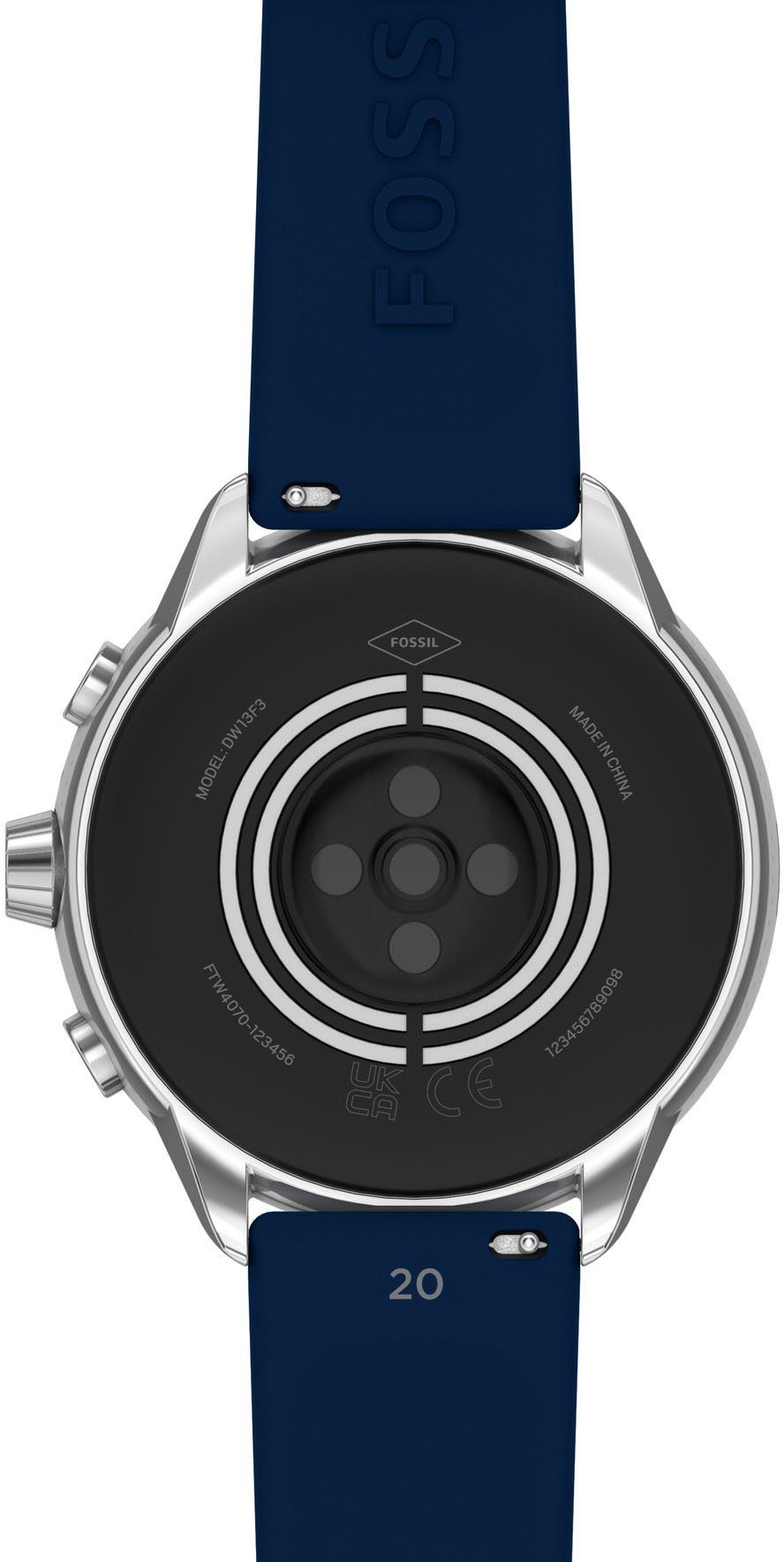 Fossil Smartwatches Fossil Gen 6 Display Wellness Edition, FTW4070 Smartwatch (Wear OS by Google)