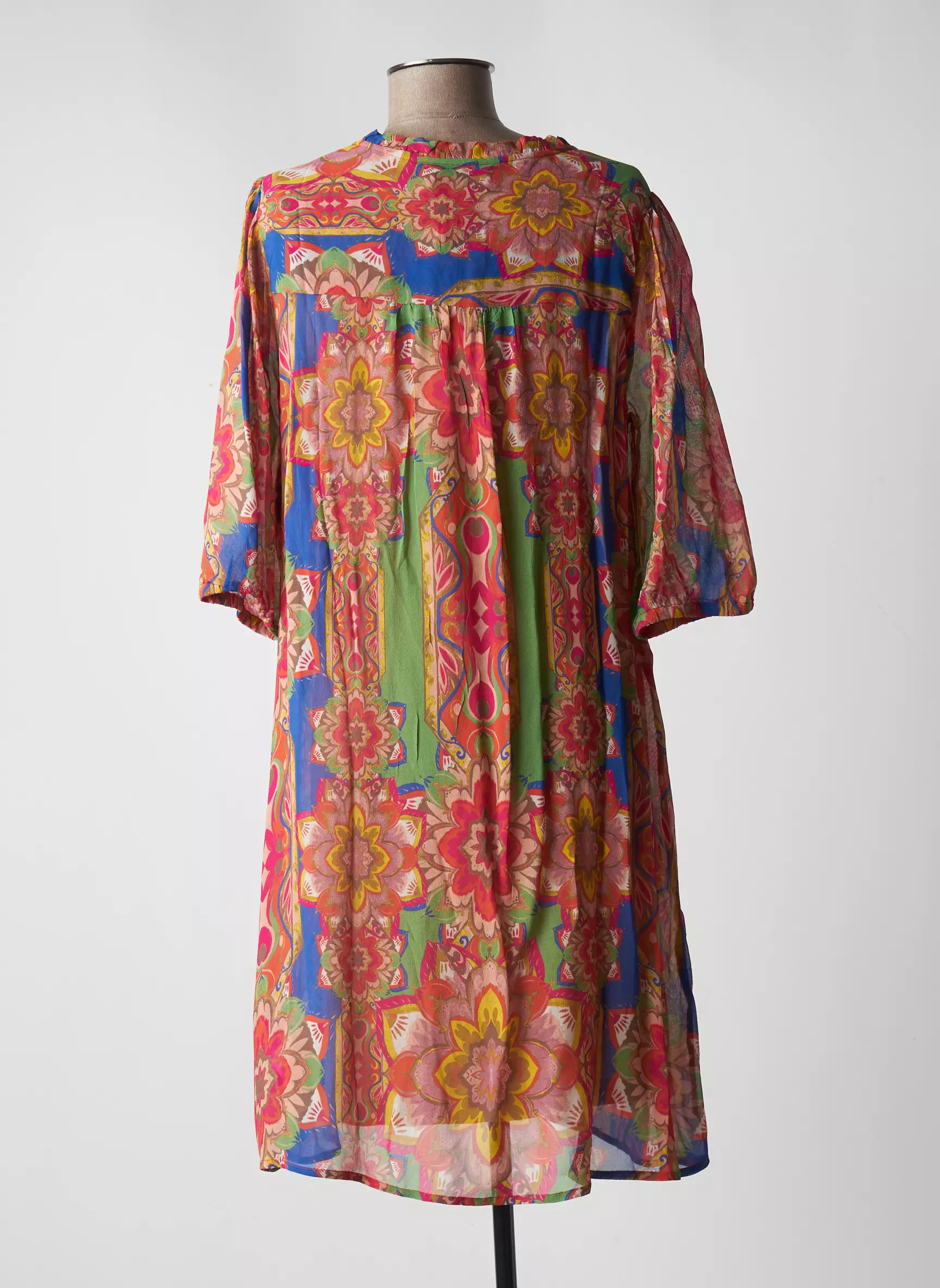 Cream Robes Mi Longues Femme couleur rouge