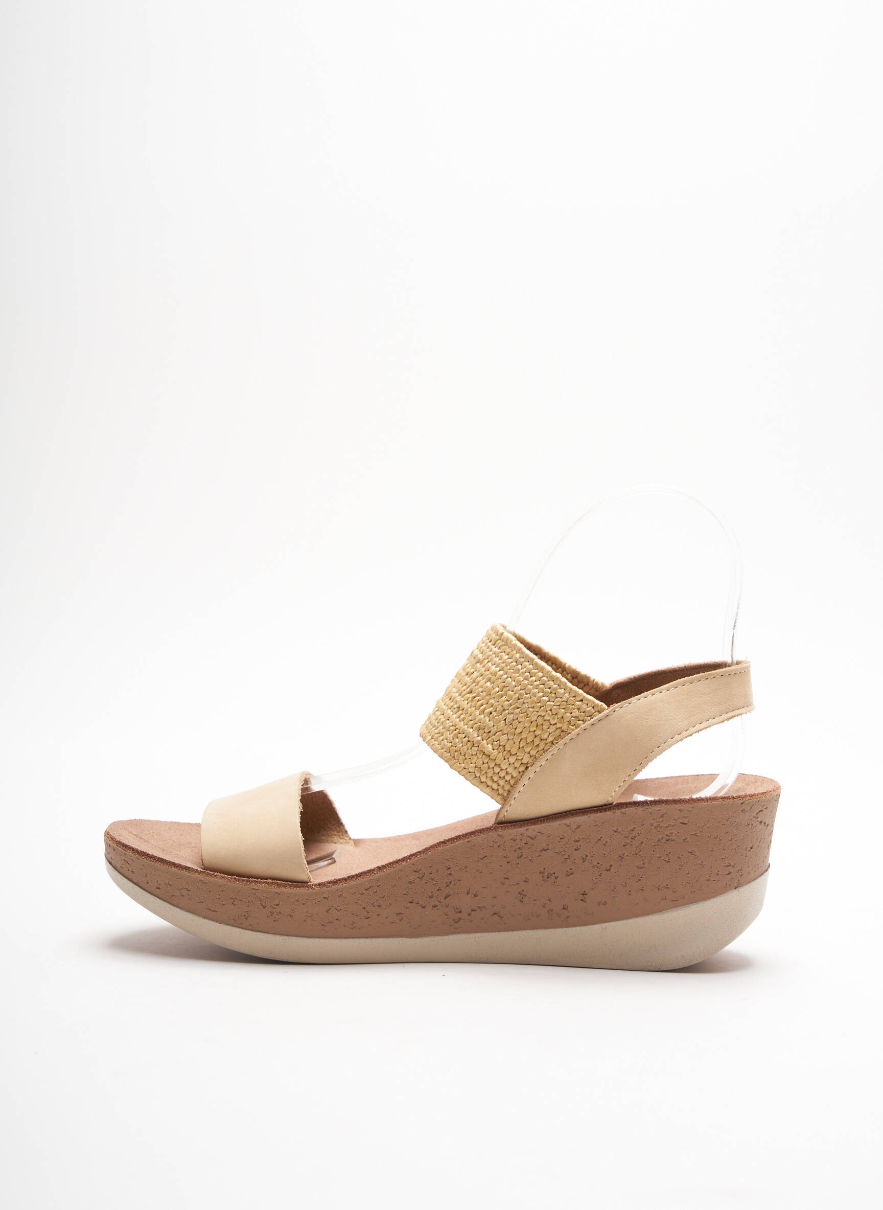 Fantasy Sandals Sandales Nu Pieds Femme couleur beige