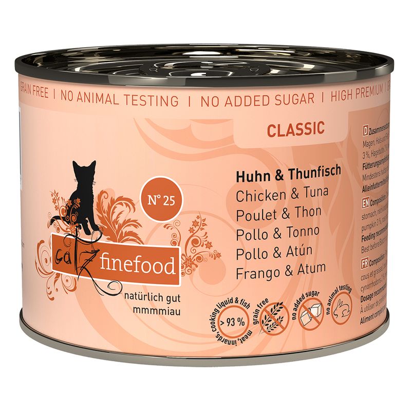 Sparpaket catz finefood 12 x 200 g zu TOP-Preisen