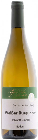 2022 Weißer Burgunder Kabinett feinherb - Weingut Alfred Huber