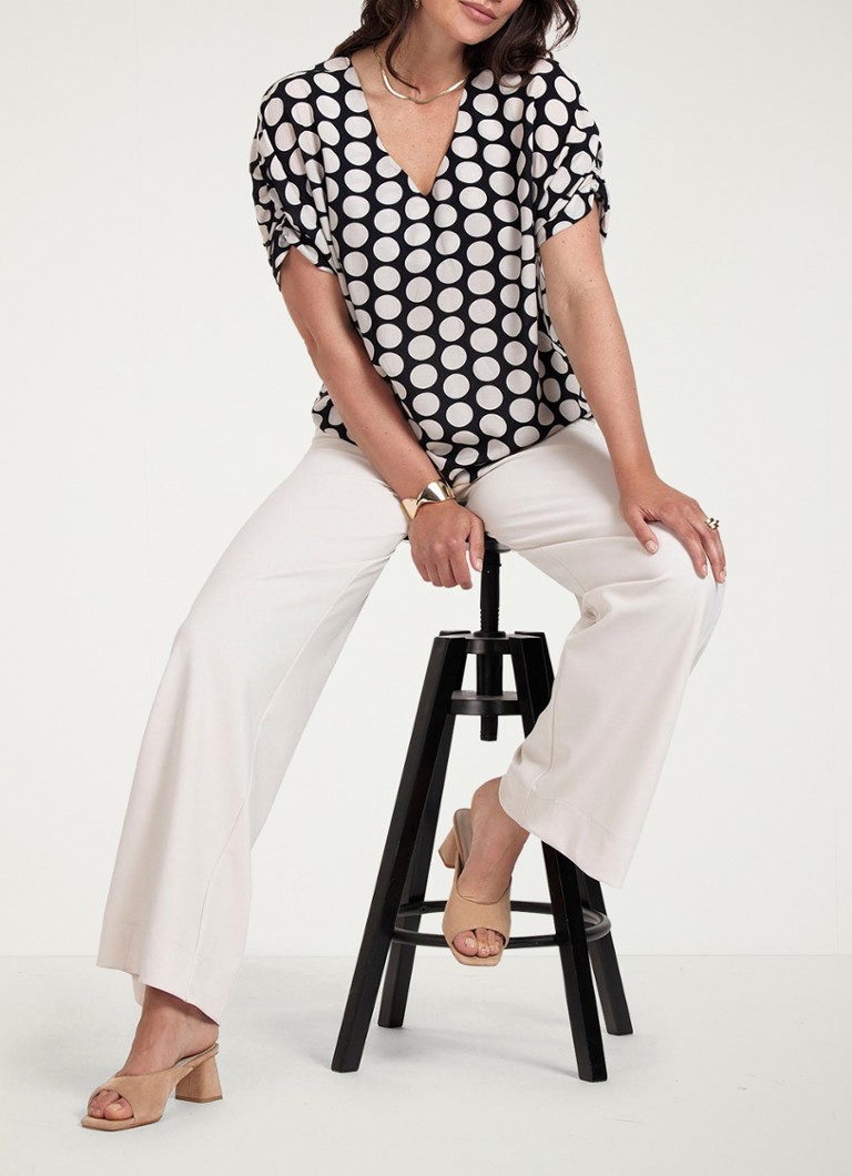 Μπλούζα Studio Anneloes Birgitta με πουά σχέδιο