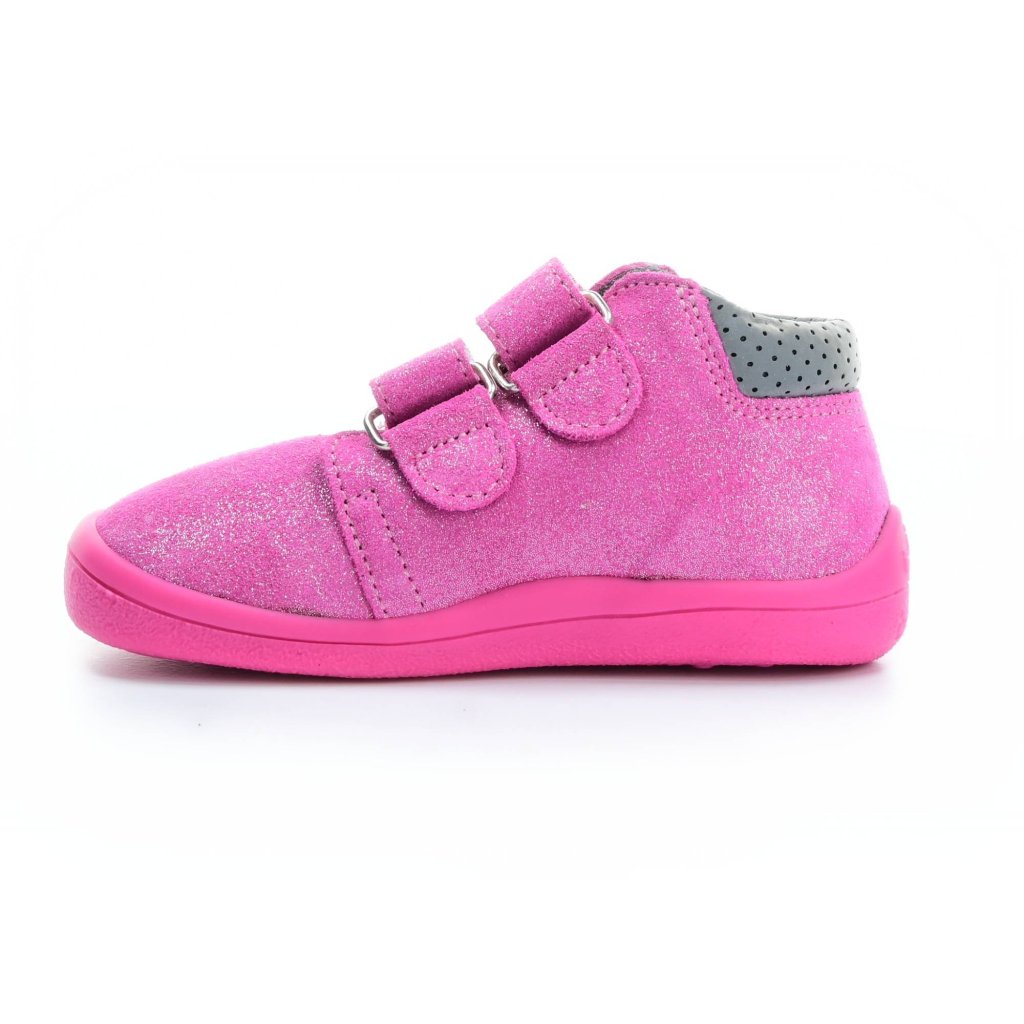 Beda Janette mit Membran und Hinterkappe (BF 0001/W/M/2/OP) rosa Barfuß-Stiefeletten