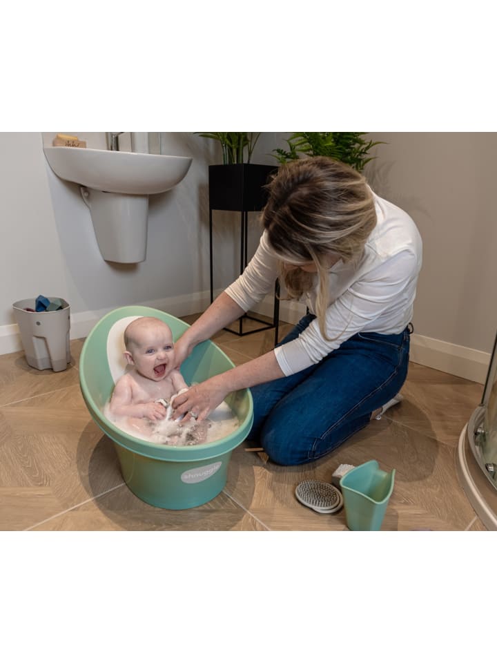 Shnuggle Babybadewanne eucalyptus / hellgrau günstig kaufen onesize