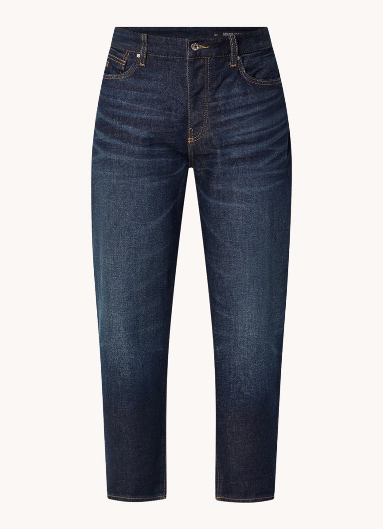 Armani Exchange Slim fit -farkut, joissa tumma pesu