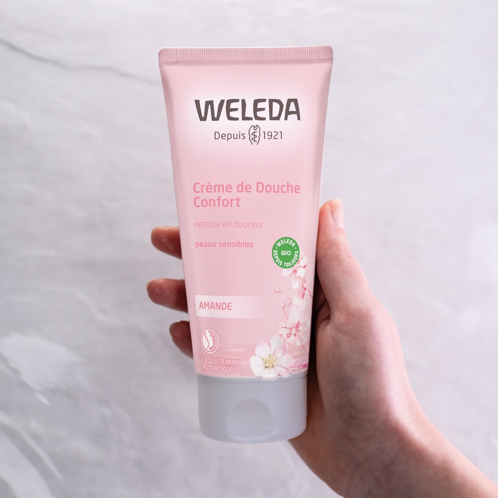 WELEDA Duo Crème de douche à l'Amande - 2 x 200 ml Hygiène