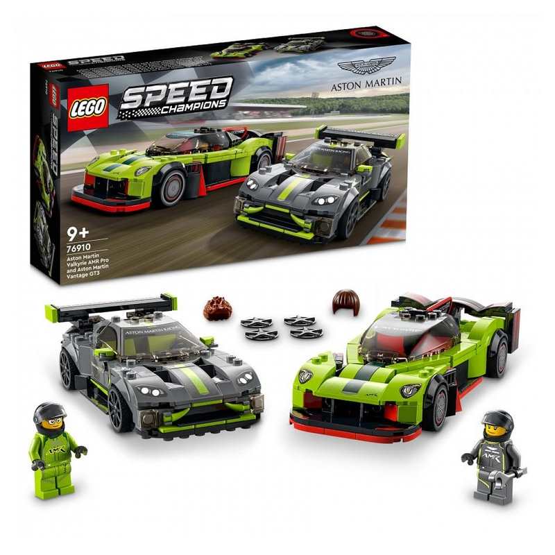 76910 Aston Martin valkyrie amr pro et Aston Martin vantage GT3 LEGO®Speed Champions