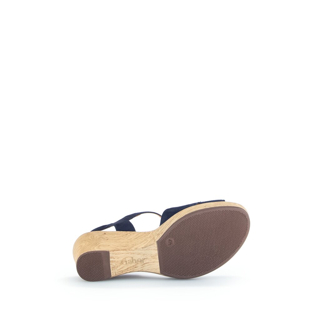 Gabor fashion Keilsandalette blau