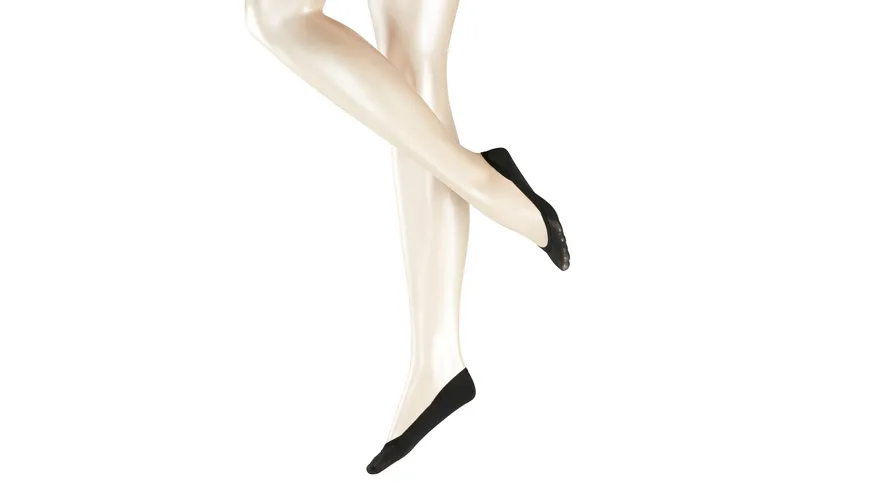 FALKE Damen Füßlinge Elegant Step BLACK
