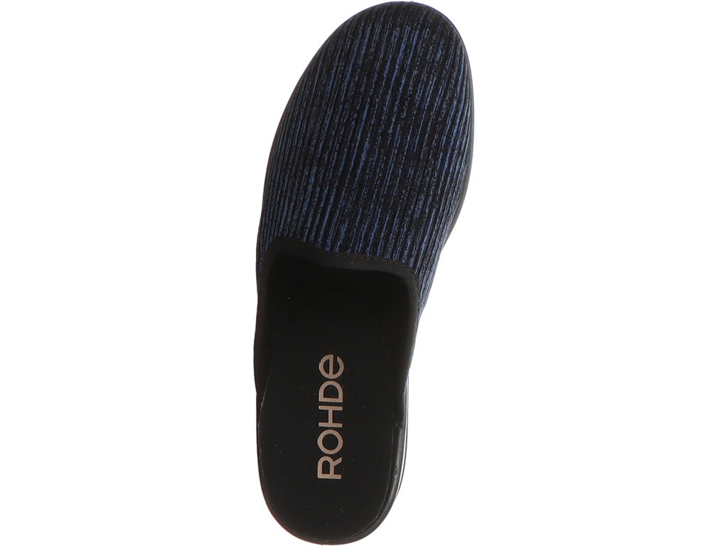 ROHDE Hausschuhe blau 2685