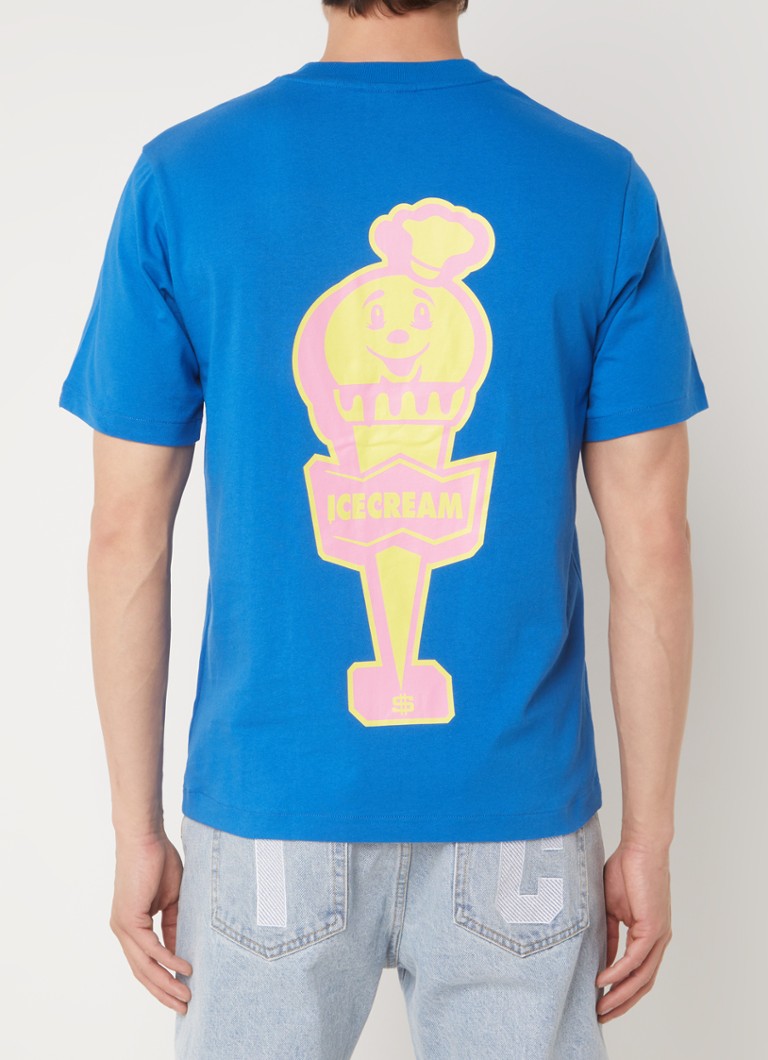 ICECREAM We Serve T-krekls ar logotipu un apdruku aizmugurē