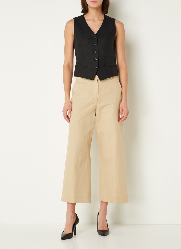 Vestă de in MaxMara Pacche