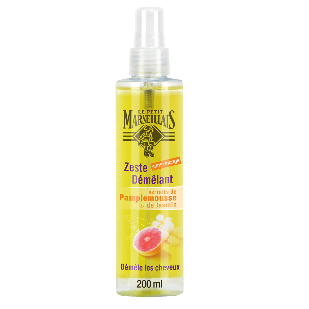 le petit marseillais Jasmin Pamplemousse Spray 200 ml Démélant