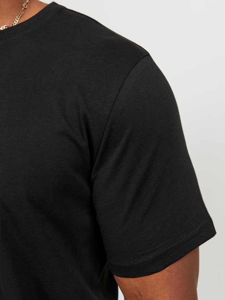 JACK & JONES PLUS T-shirt in Black günstig kaufen