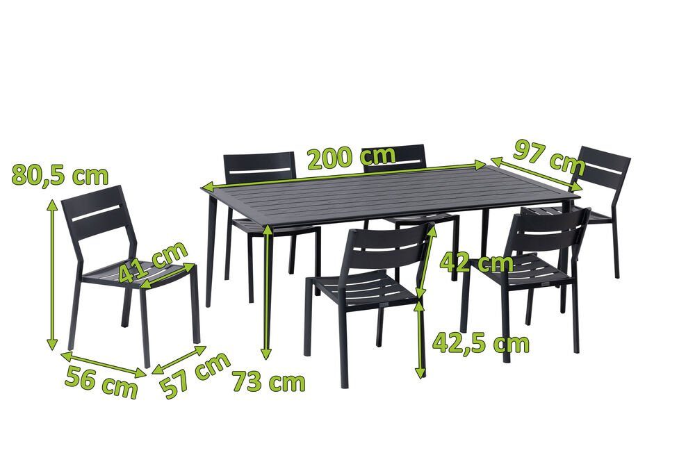 OUTFLEXX Garten-Essgruppe