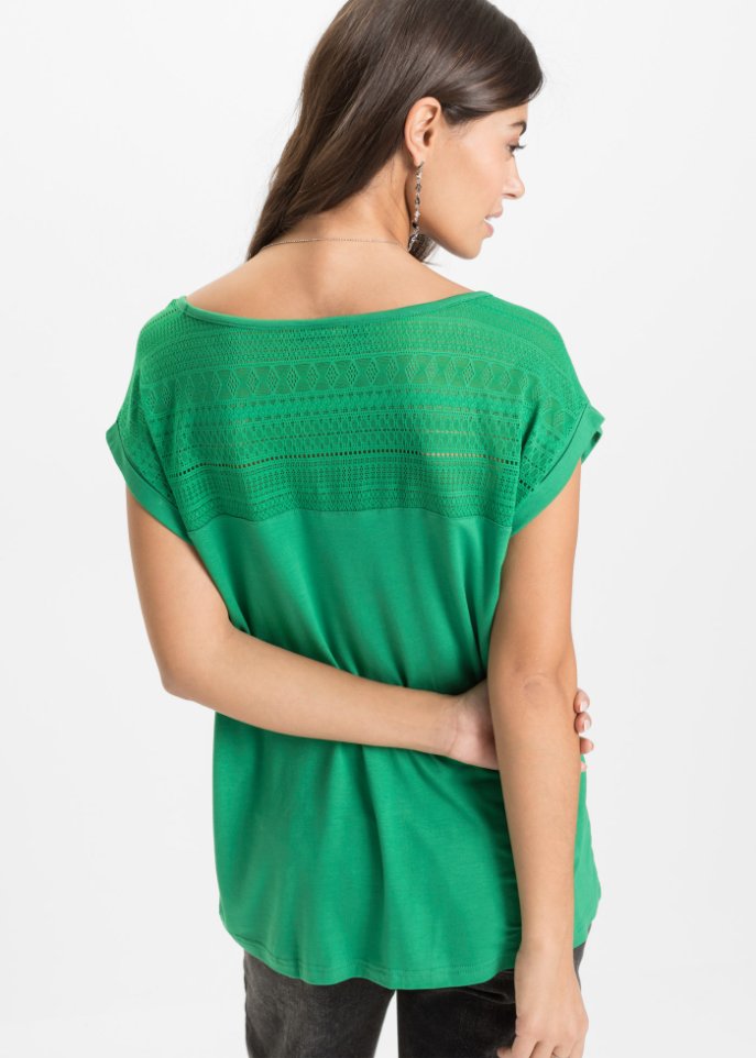 Shirt mit Spitze