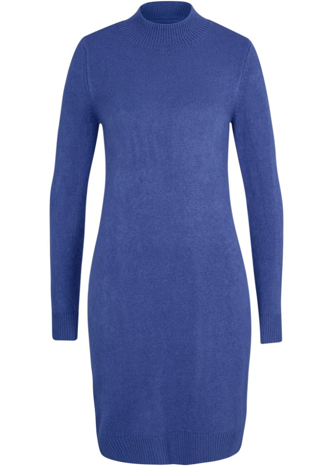 Strickkleid mit Stehkragen