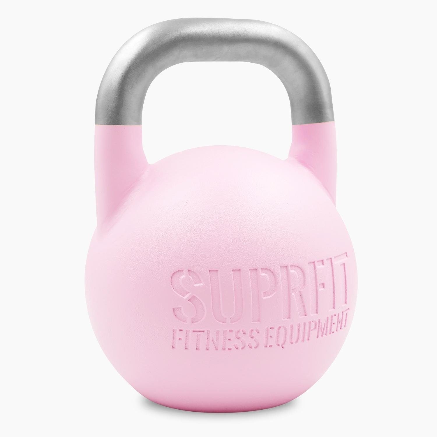 SF SUPRFIT Kettlebell Pro Competition, Multifunktionale Stahl Kugelhanteln für Kraft- & Crosstraining