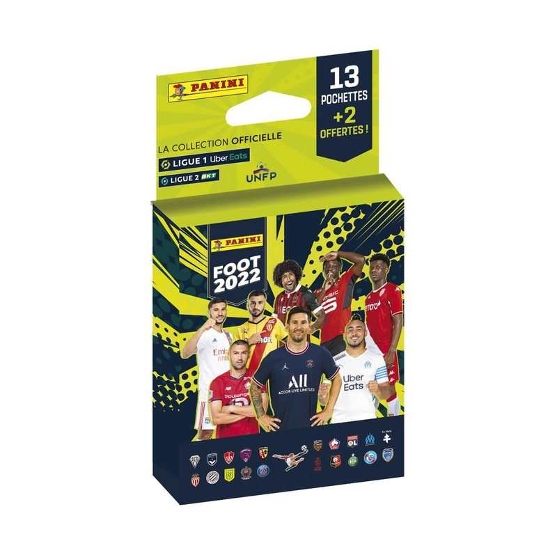Foot 21/22 Blister 13 pochettes et 2 gratuites - Panini