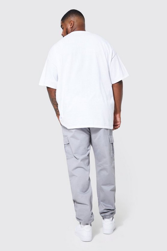 Plus Slim-Fit Cargo-Hose