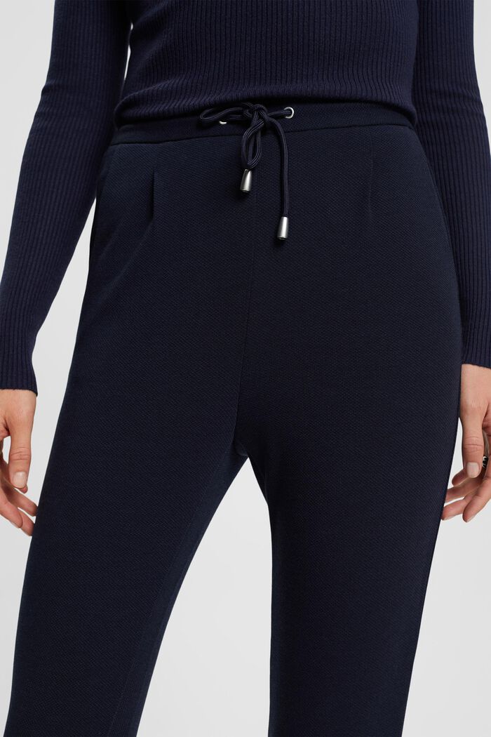 High-Rise-Hose im Jogger-Style in griffiger Qualität