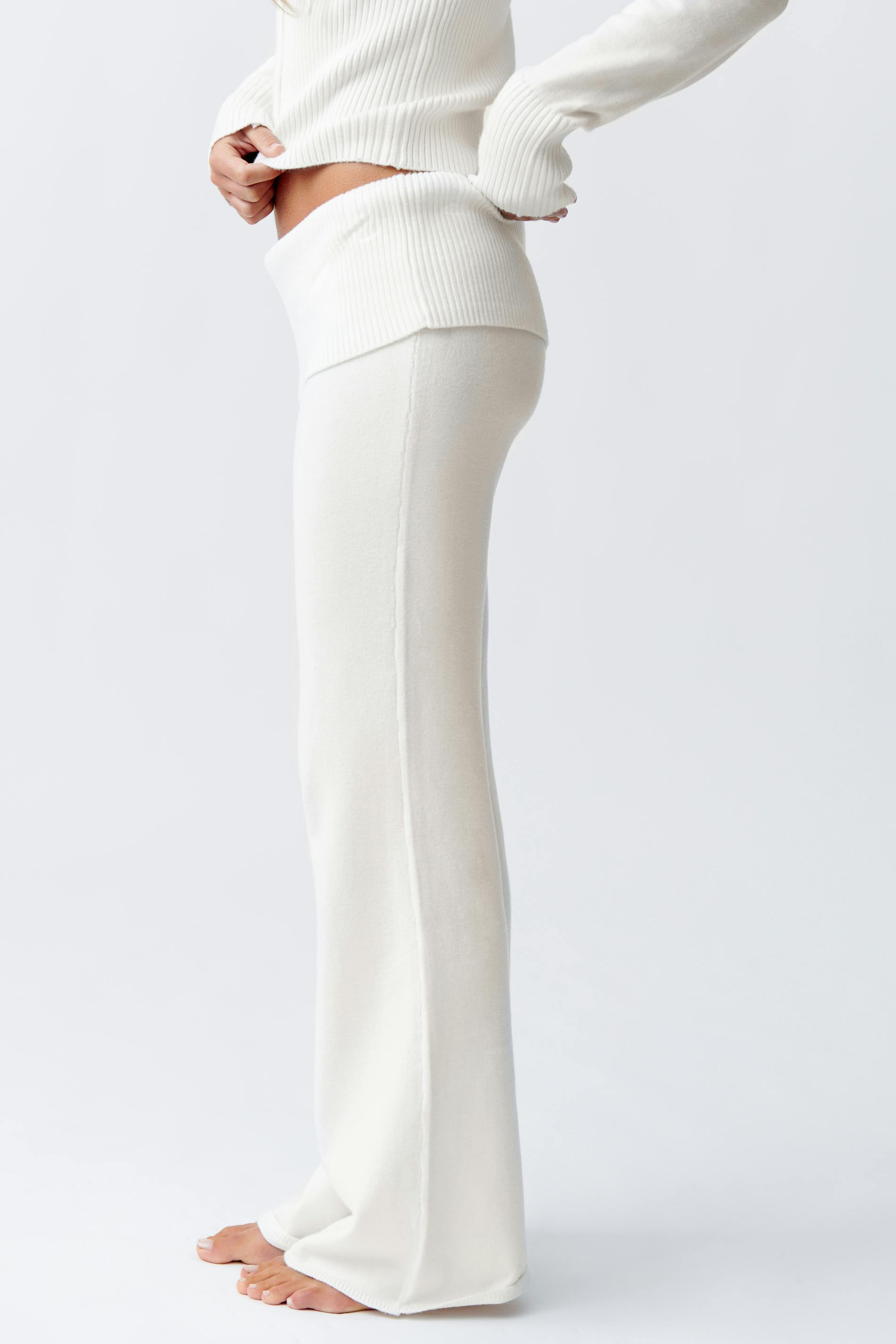 Knitted lounge trousers