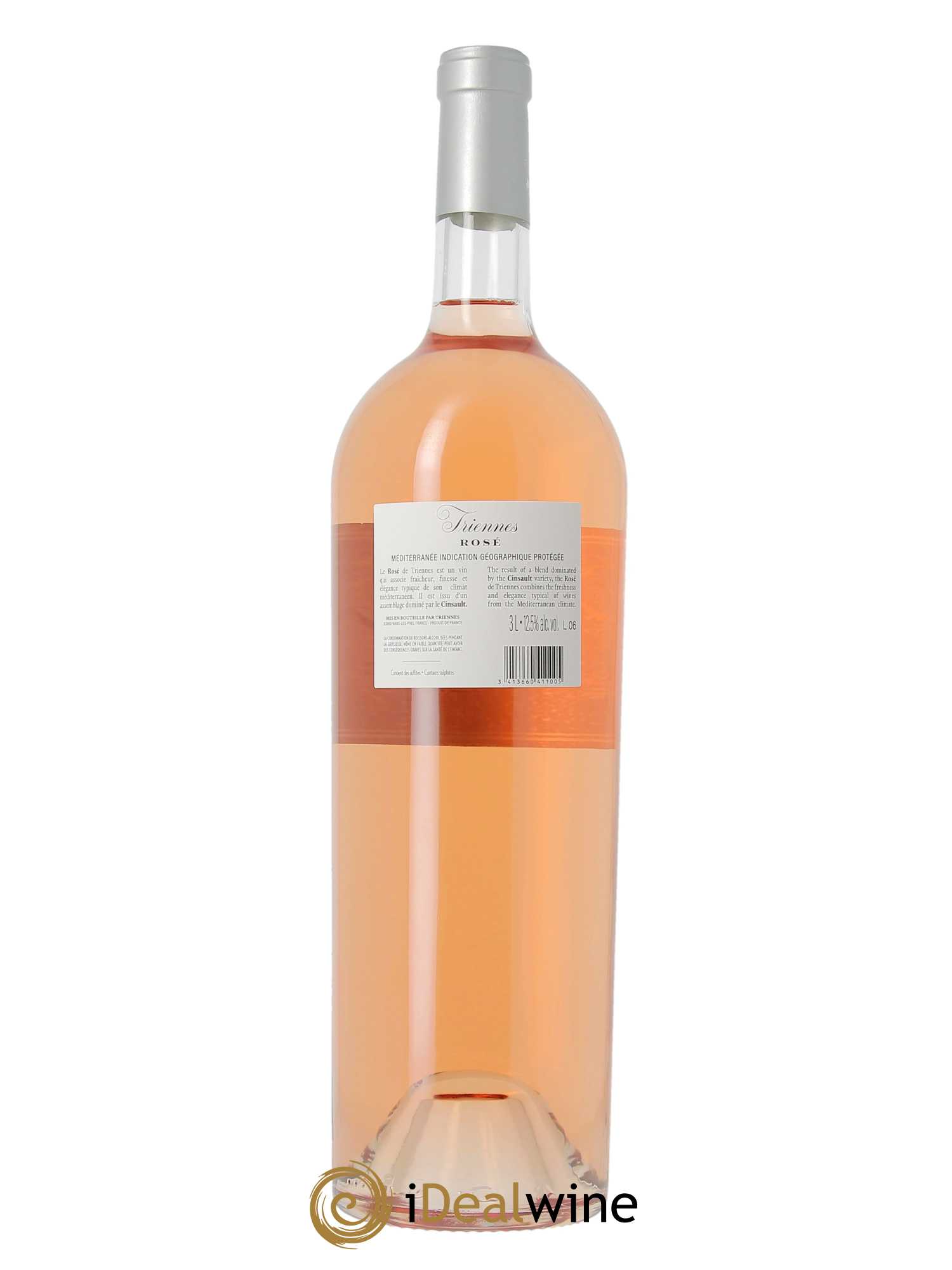 IGP Méditerranée Rosé Triennes (Domaine)  2022 - Lot de 1 Double-magnum