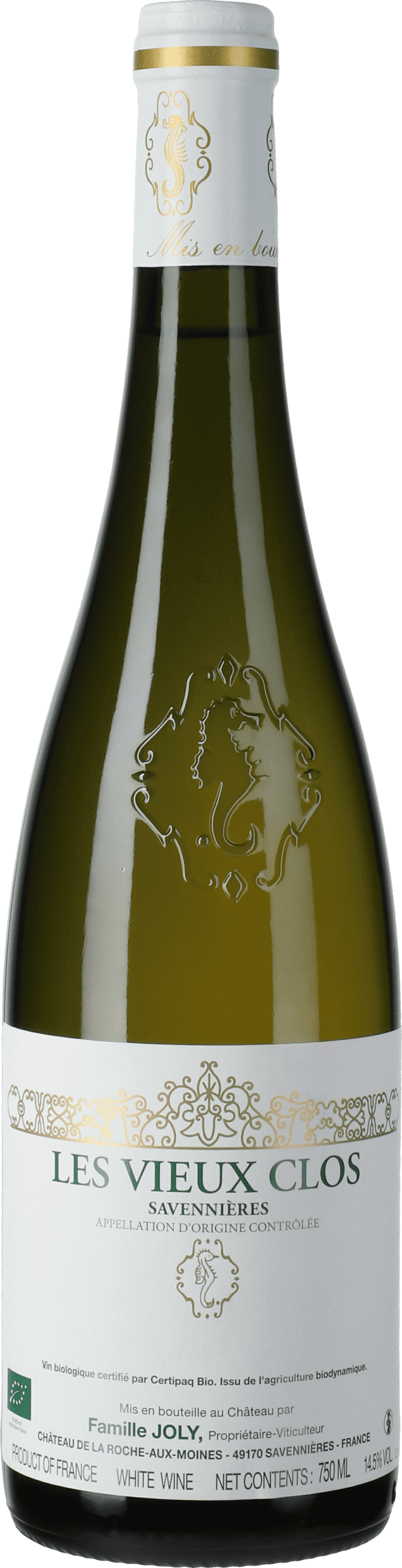 Nicolas Joly: Les Vieux Clos 2021