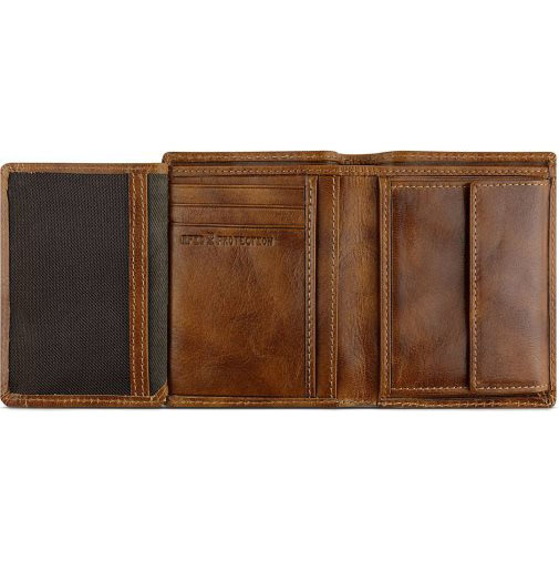 Klondike 1896 Mountain Alfie Geldbörse RFID Leder 9 cm