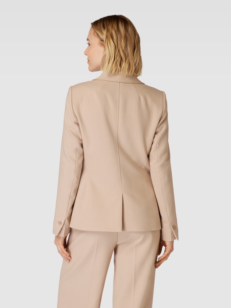 Blazer mit Reverskragen in sand