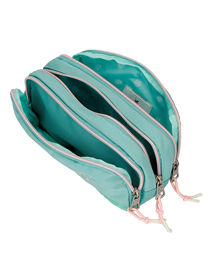 Pepe Jeans Federmäppchen in Türkis - (B)22 x (H)10 x (T)9 cm günstig kaufen onesize