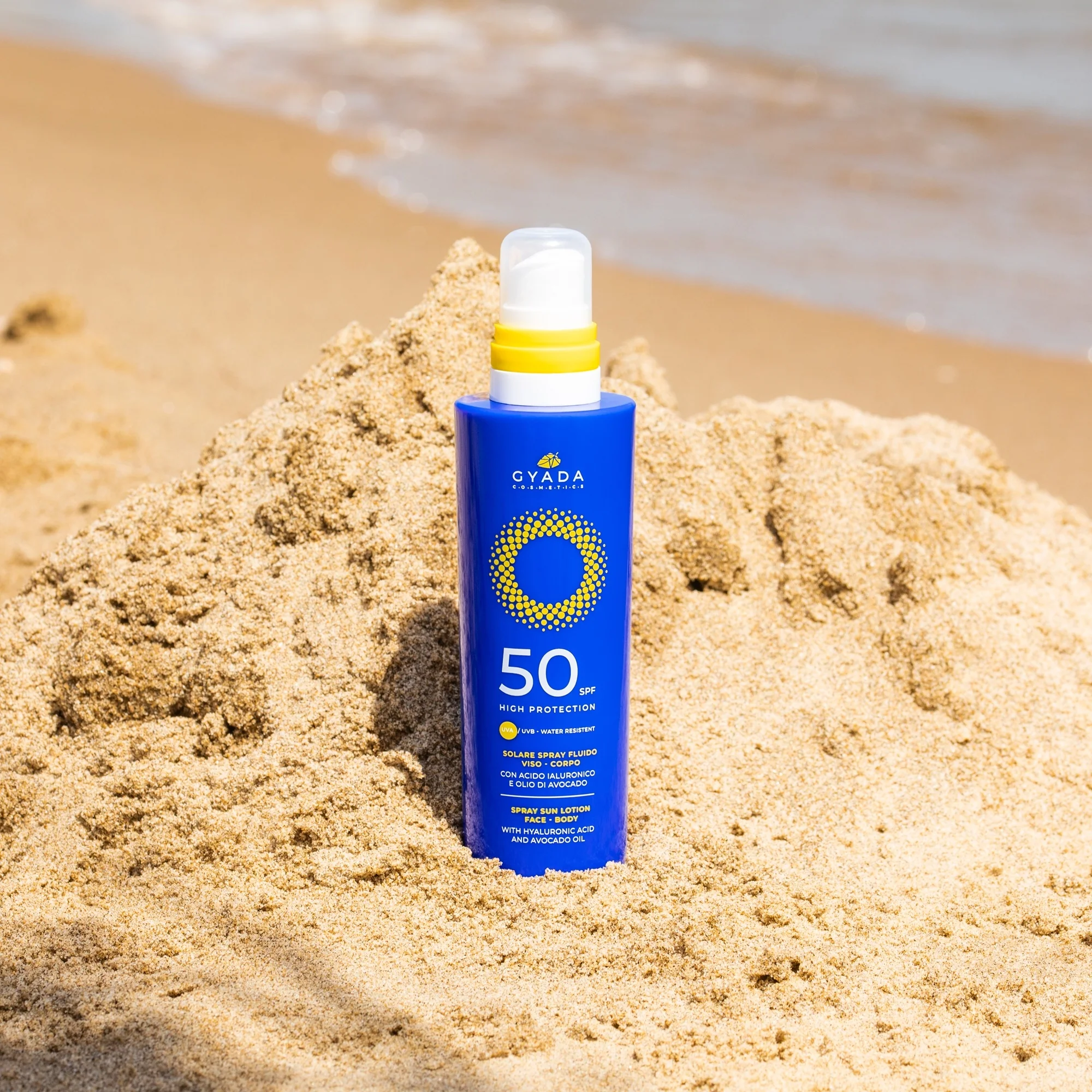 Solari Solare Spray Viso Corpo SPF50 - Latte solare corpo alta prot., Spray solare corpo alta prot., Solare viso alta prot.