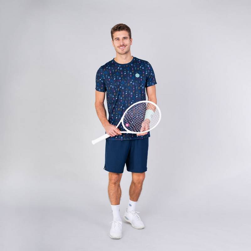 BIDI BADU Hawi Tech Tee Tennisshirt Herren