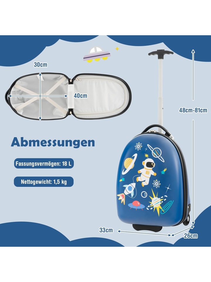 COSTWAY Kofferset 16