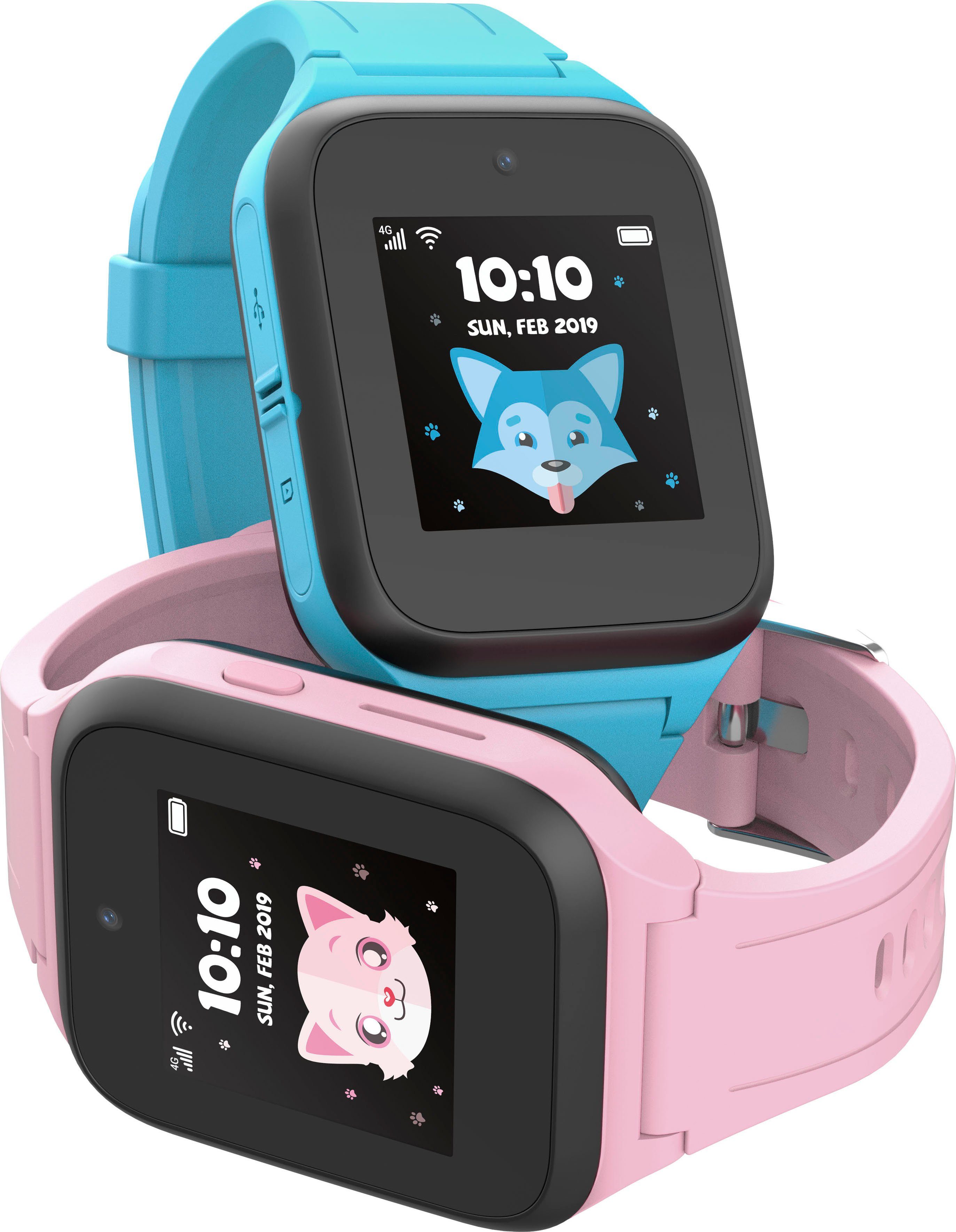 TCL MOVETIME MT40 Smartwatch (3,3 cm/1,3 Zoll, Proprietär)