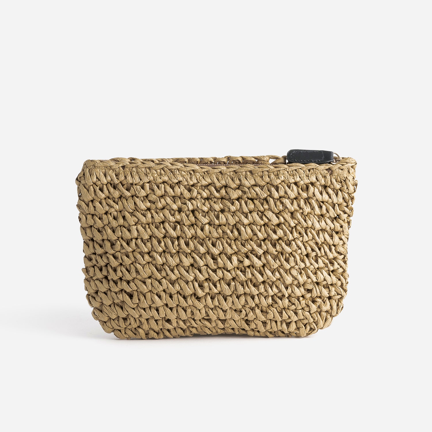Pochette beige à patch étoile