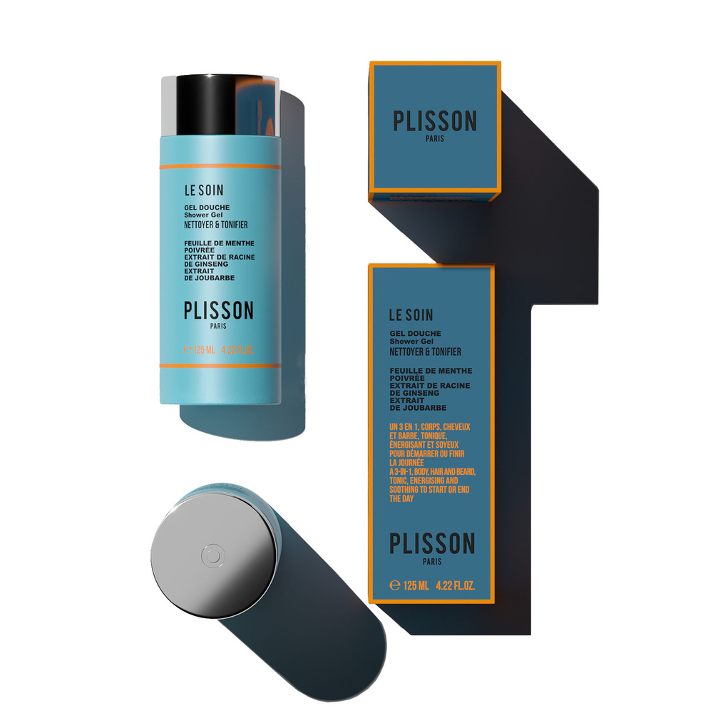 plisson 1808 Gel Douche 3-en-1 Shampoing Douche