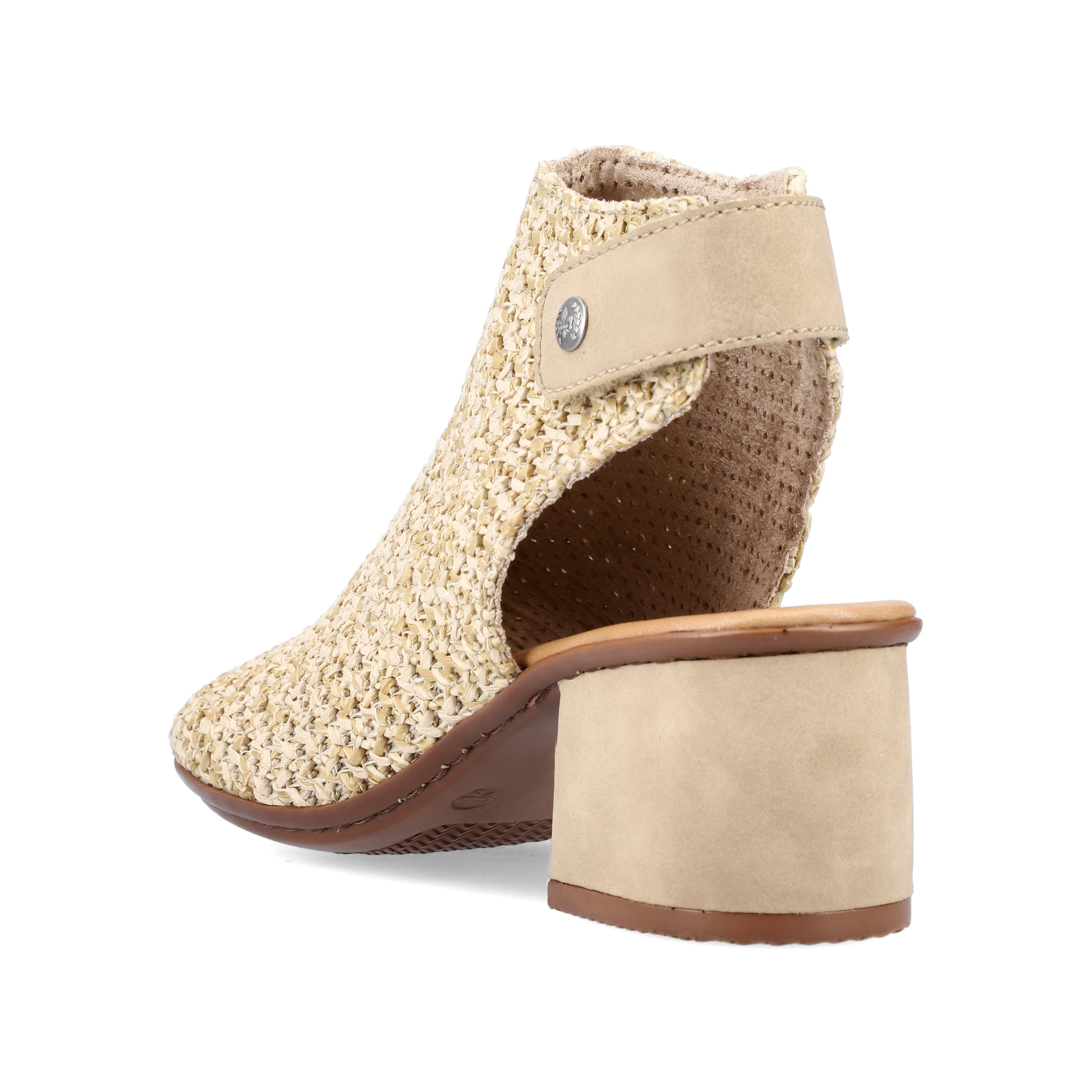 Rieker Damen Riemchensandaletten sandbeige