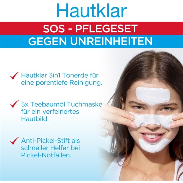 Anti-Unreinheiten Tuchmaske