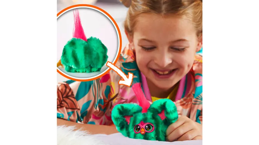 Hasbro - Furby Furblets Mini elektronisches Plüschspielzeug, 1 Stück, sortiert