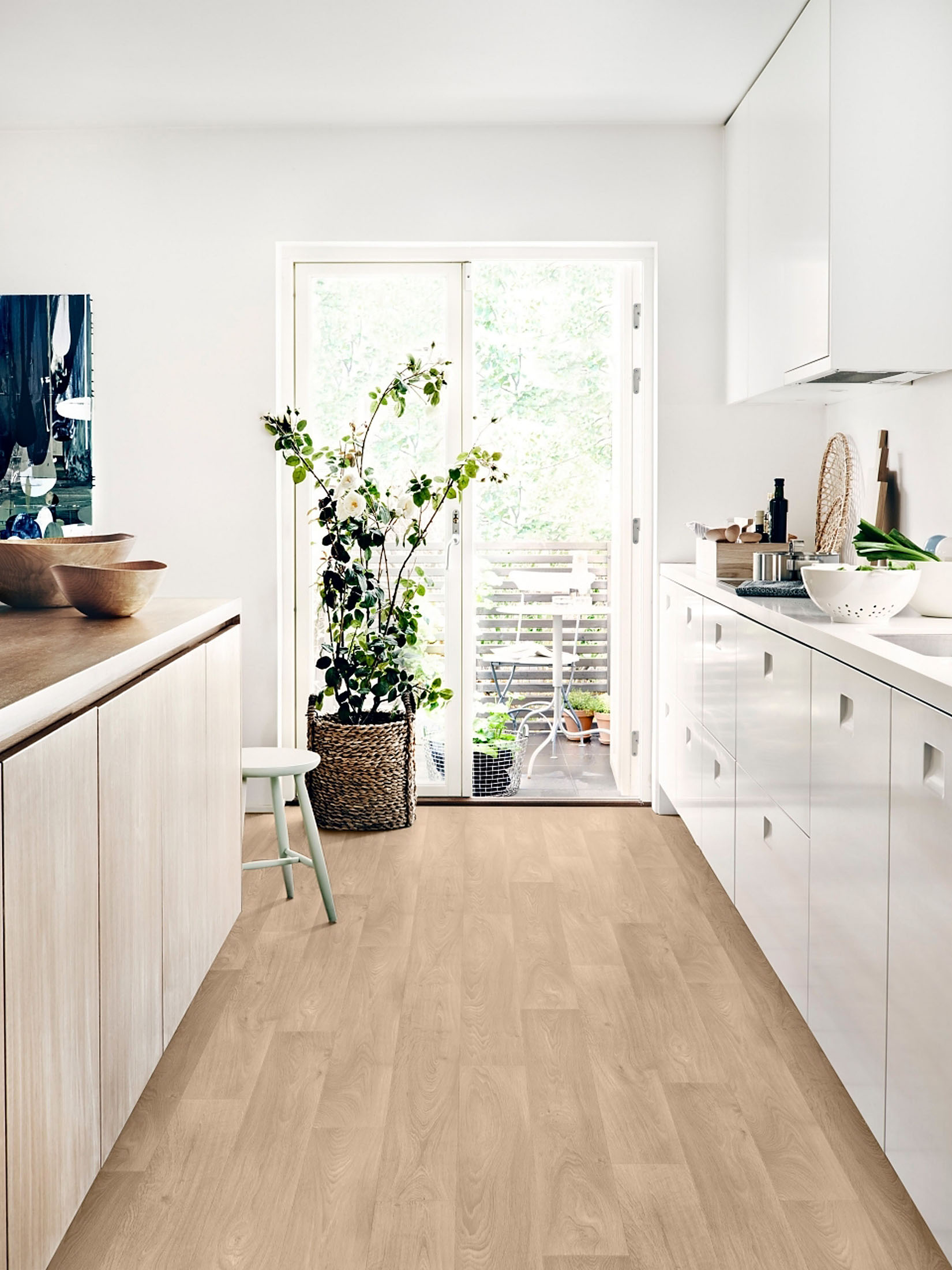 Woodlike Vinyl-Rollenware, Nature Oak 593