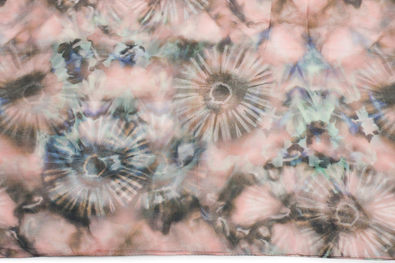 styleBREAKER Loop, (1-St), Loop Schal Aquarell Batik Blüten