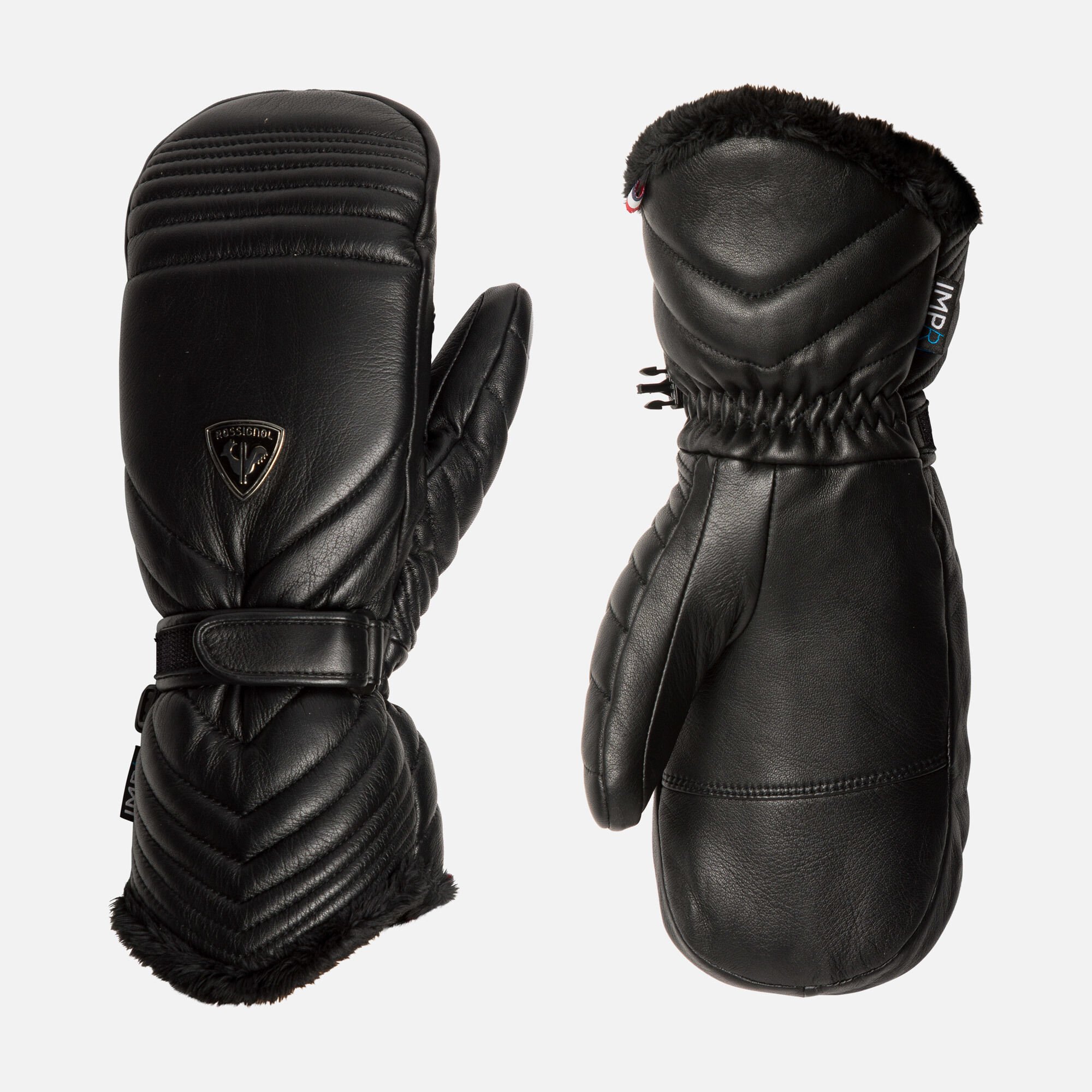 Moufles de ski Select Leather imperméables Femme