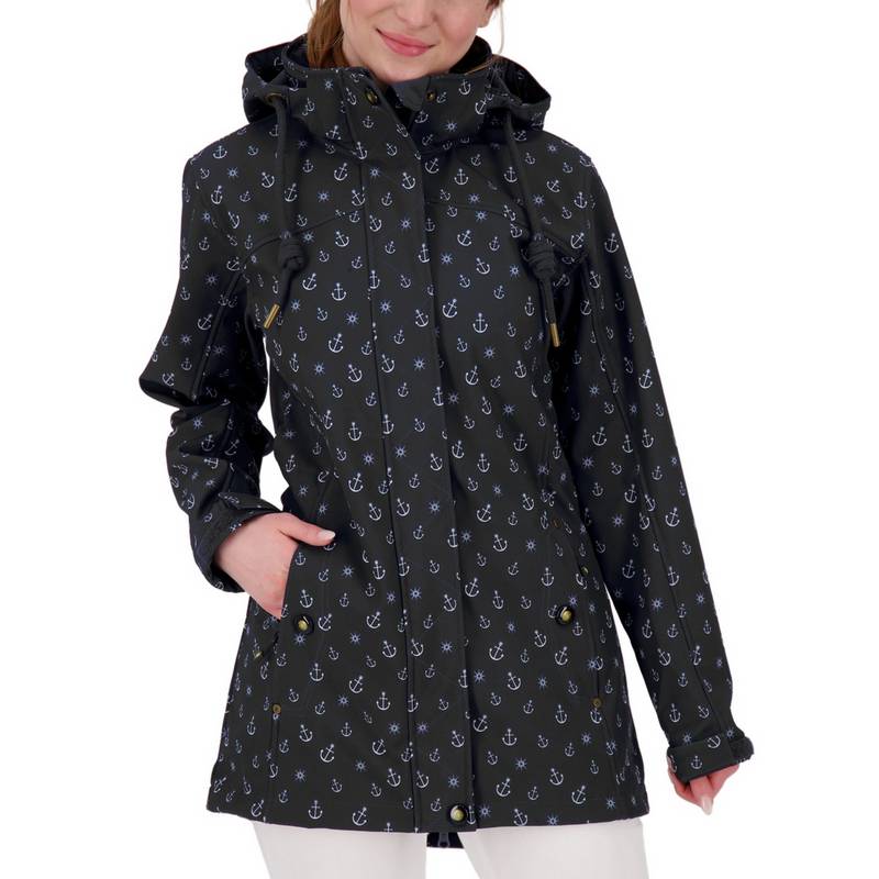 DEPROC active ANKERGLUTSCHEIN Softshelljacke Damen